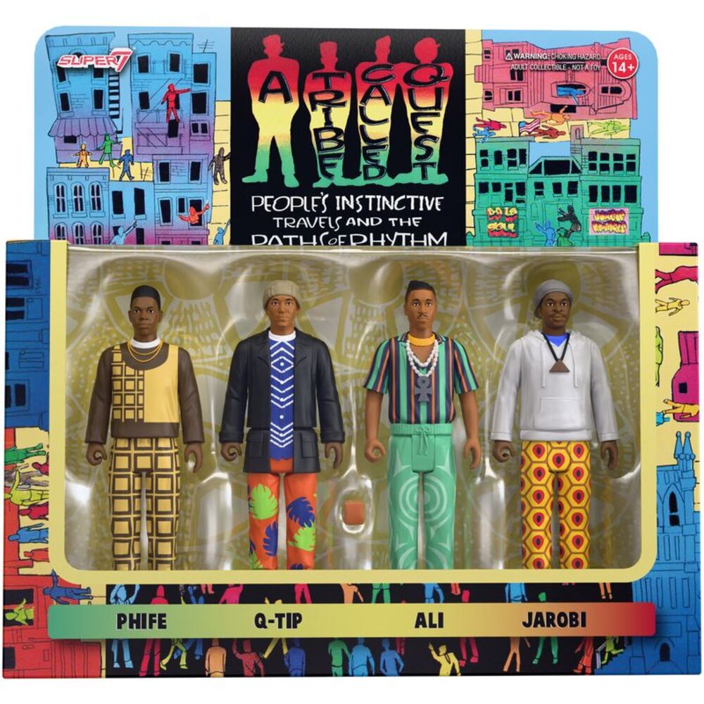 A Tribe Called Quest - Super7 - A Tribe Called Quest - ReAction Figures Wv1 -
